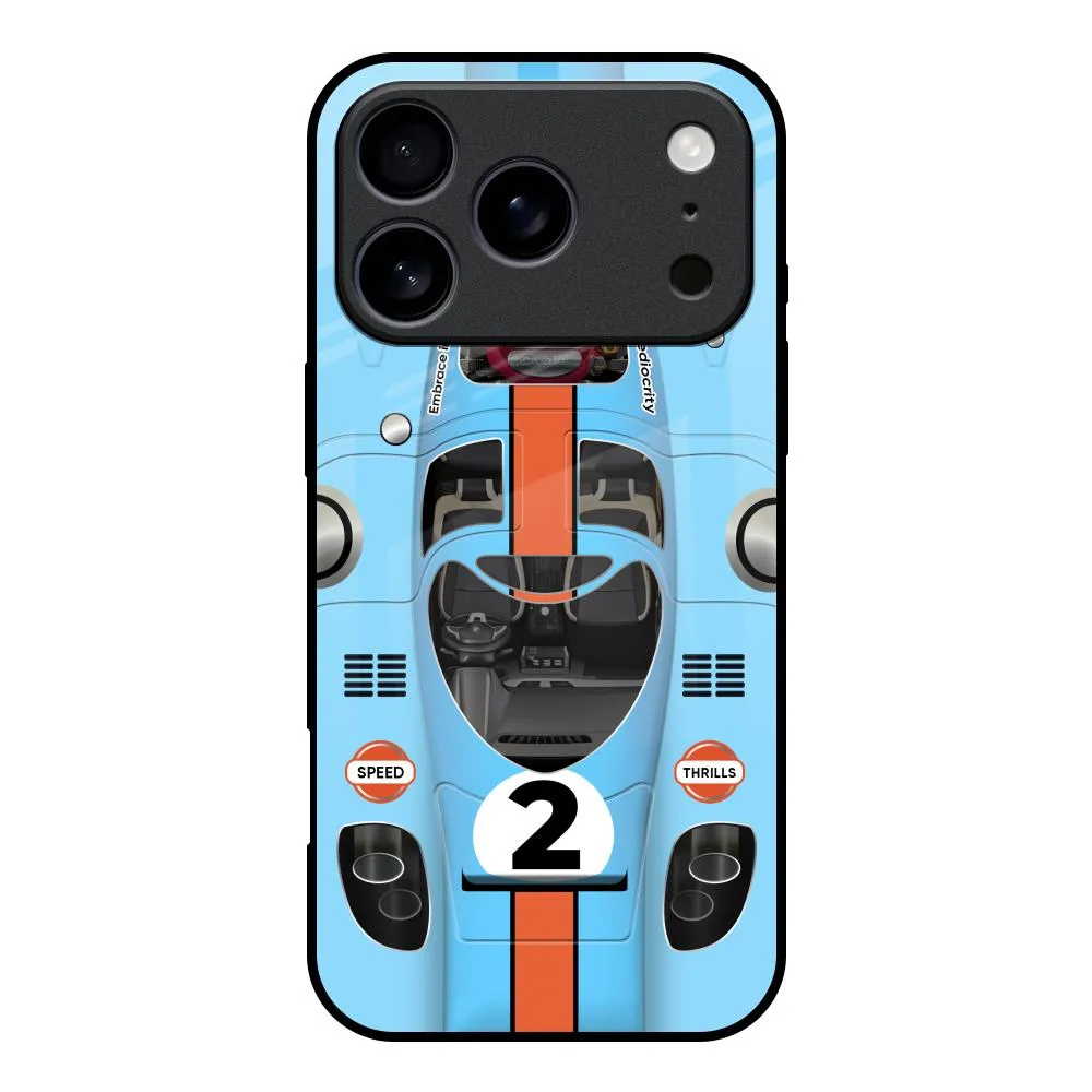 Race Laboratory Glass Case for iPhone 17 Pro Fashion Look