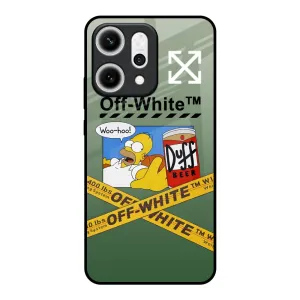 Shock Surface Layer Duff Beer Glass Case for Oppo Reno14 5G