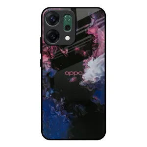 Daily Grip Gloss Finish Design Smudge Brush Glass case for Oppo Reno14 Pro 5G