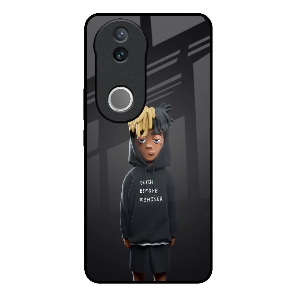 Creative Artwork Dishonor Glass Case for IQOO Z10R 5G