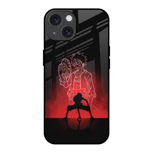 Screen Bumper Comfort Texture Soul Of Anime Glass Case for iPhone 15