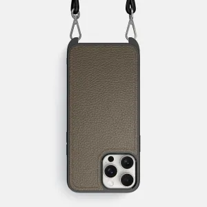 Protective Build daily accessory Crossbody Sport Case For iPhone 16 Pro Max In Calf