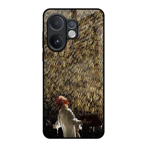 Premium Surface Finish Stylish Cover Rain Festival Glass Case for Vivo V60 5G