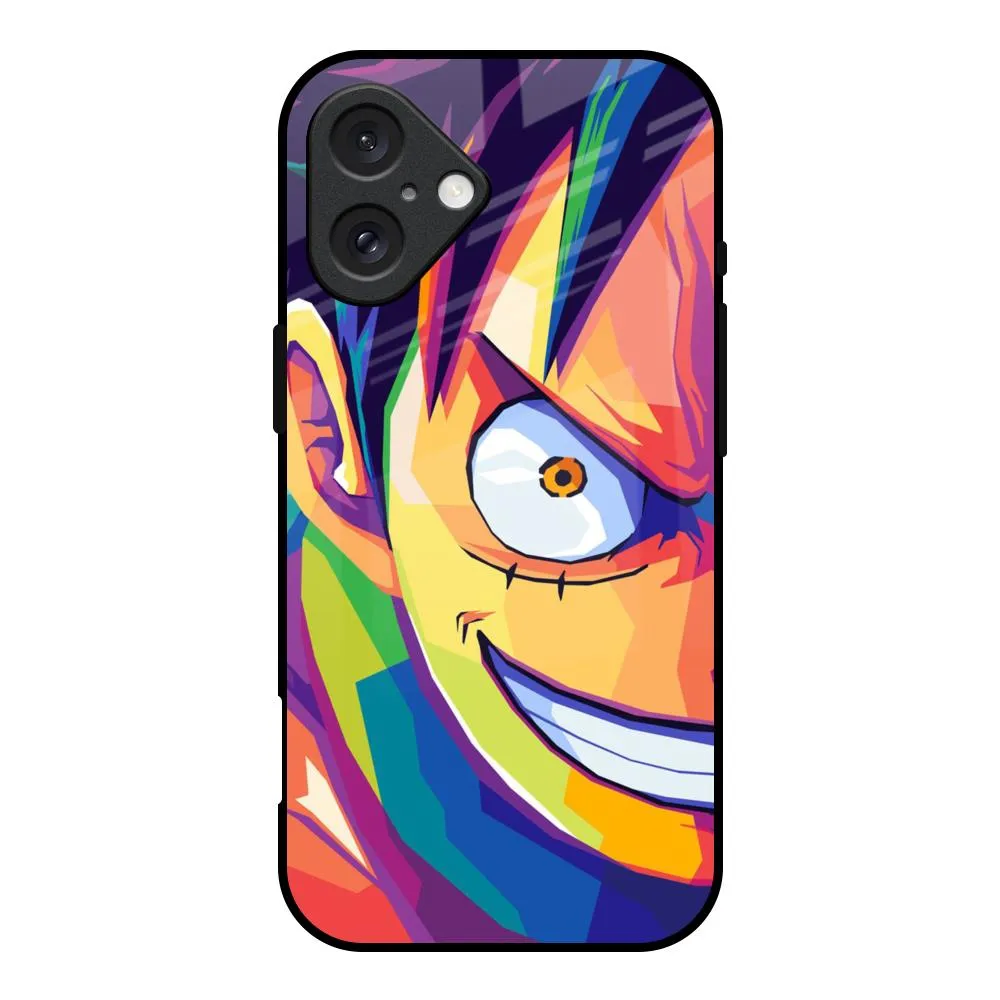 Monkey Wpap Pop Art Glass Case for iPhone 16 Portable Protection