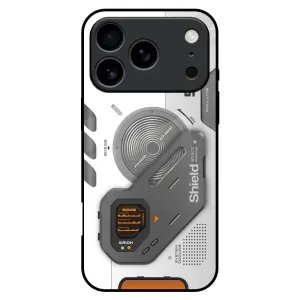 elegant design Creative Artwork Liberty Cyber Glass Case for iPhone 17 Pro Max