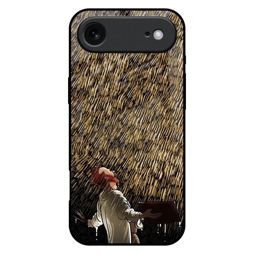 Rain Festival Glass Case for iPhone 17 Air Minimal Comfort