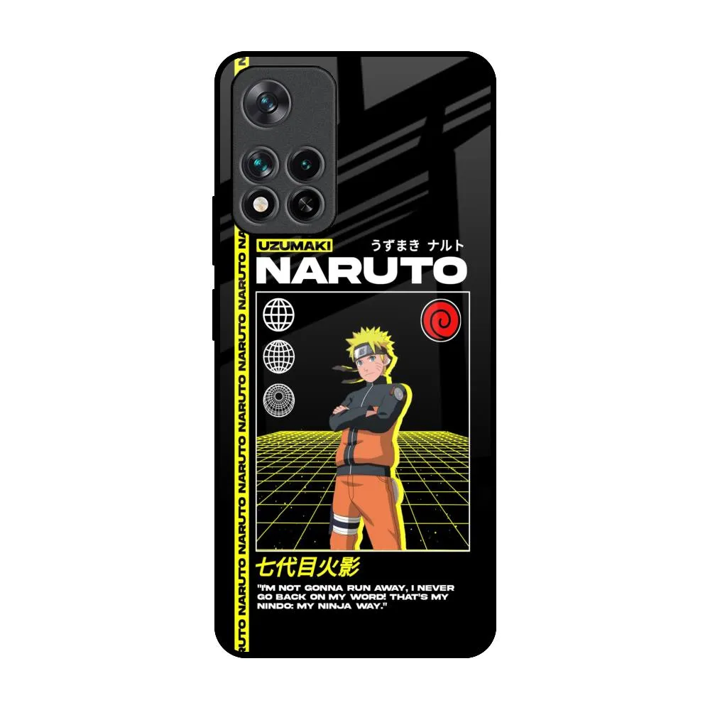 Ninja Way Glass Case for Mi 11i Premium Texture Marble Pattern