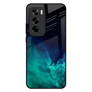 Winter Sky Zone Glass Case For Oppo Reno 12 5G Minimal Frame