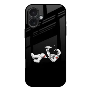Space Traveller Glass Case for iPhone 17 Protective Edge Layer