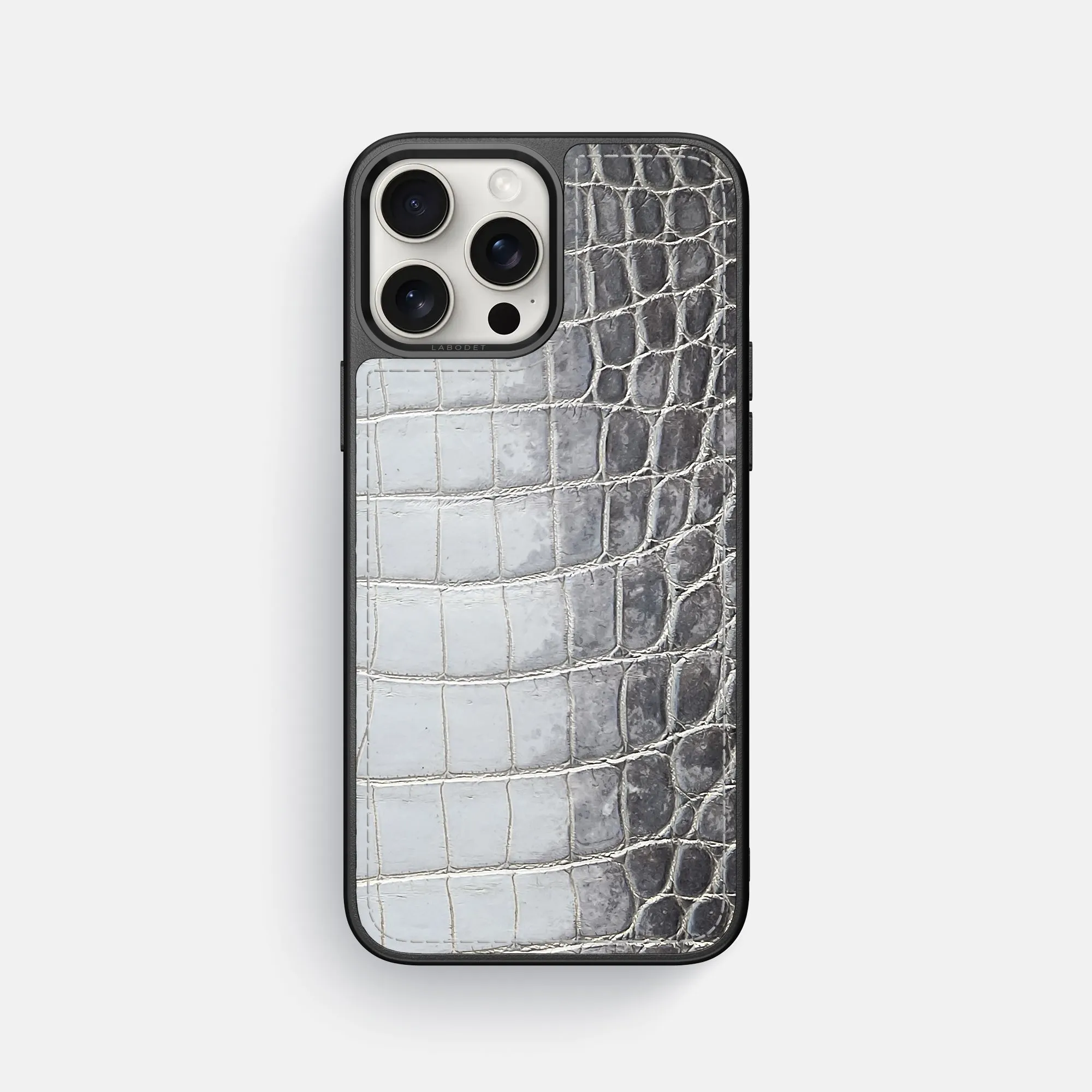 Soft Layered Design Sport Case For iPhone 16 Pro Max In Himalayan Crocodile