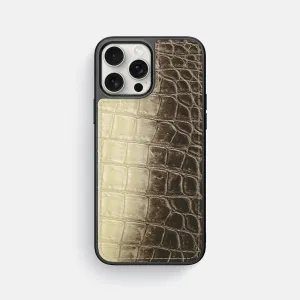 Everyday Look Matte Pattern Layer Sport Case For iPhone 16 Pro Max In Himalayan Crocodile