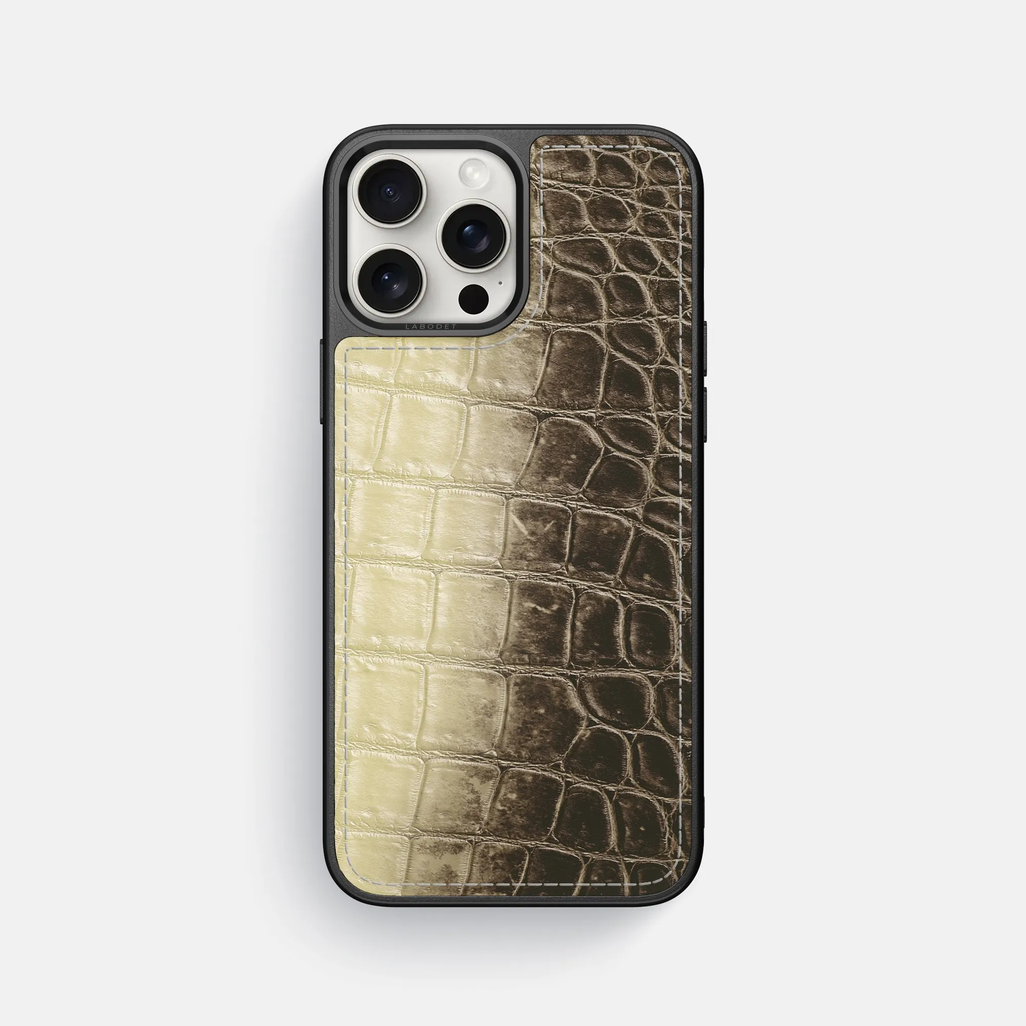 Everyday Look Matte Pattern Layer Sport Case For iPhone 16 Pro Max In Himalayan Crocodile