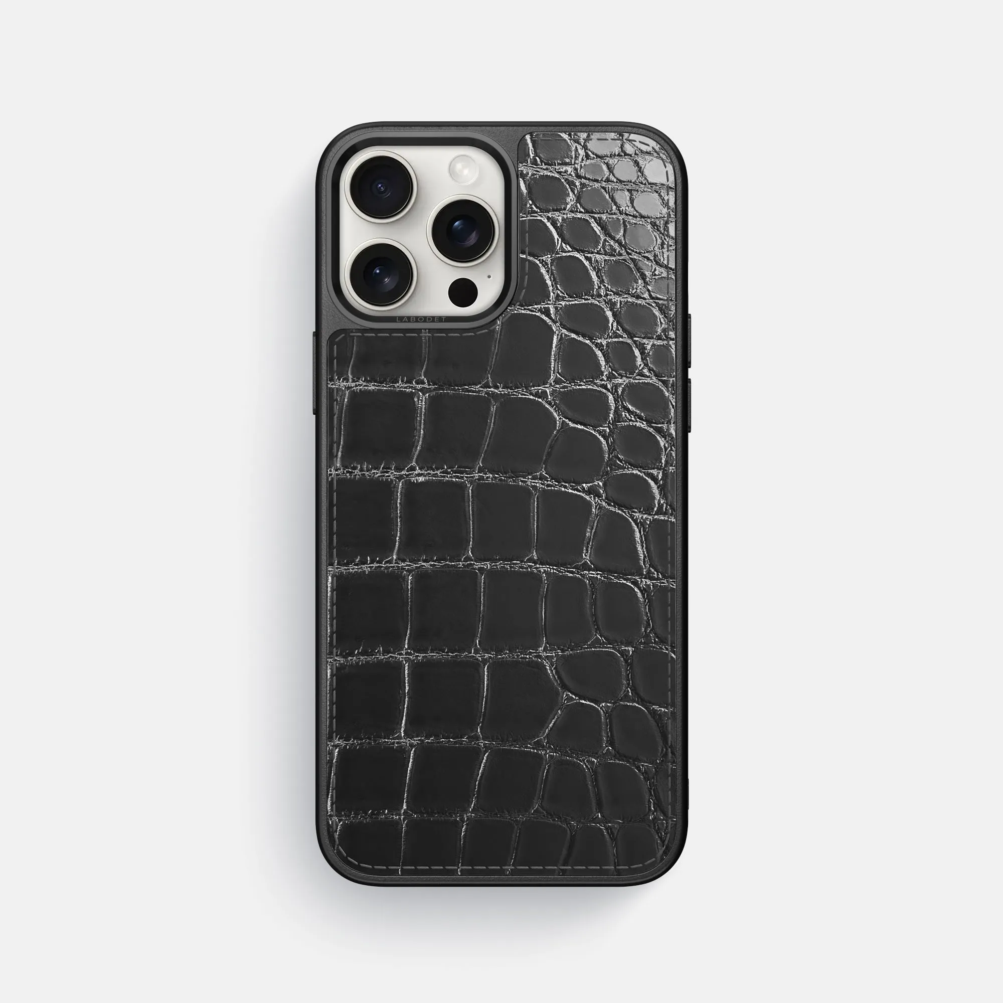 Elegant Shield Lightweight Build Sport Case For iPhone 16 Pro Max In Patina Alligator