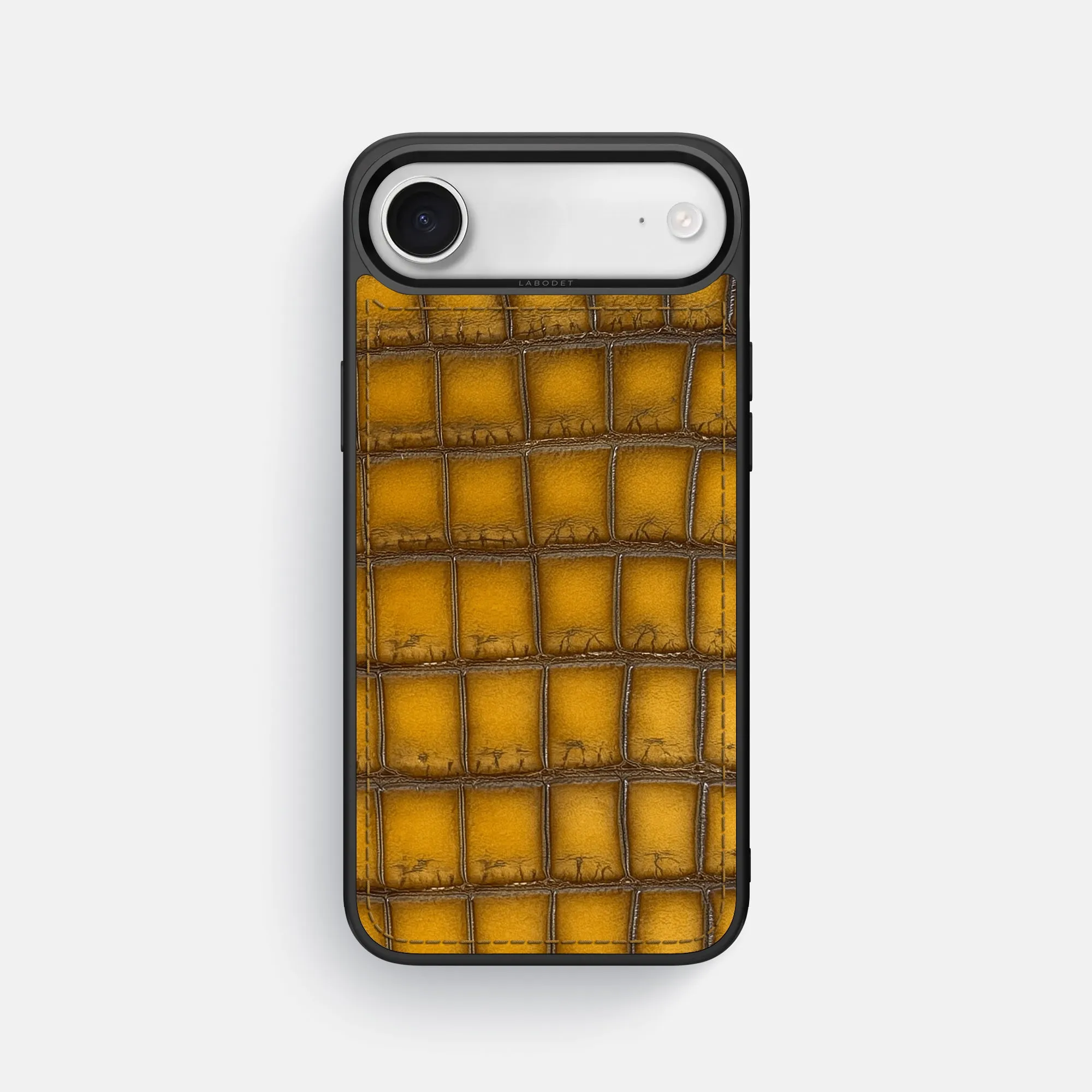 Smooth Finish Touch Comfort Pattern Texture Sport Case For iPhone 17 Air In Patina Alligator