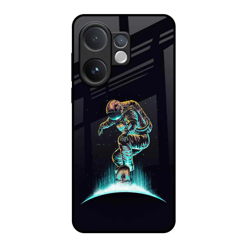 Star Ride Glass Case for Vivo V60 5G Vivid colors