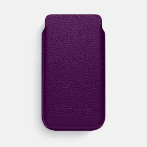 Pouch Case For iPhone 17 Air In Calf Soft Edge Detail Colorful Pattern