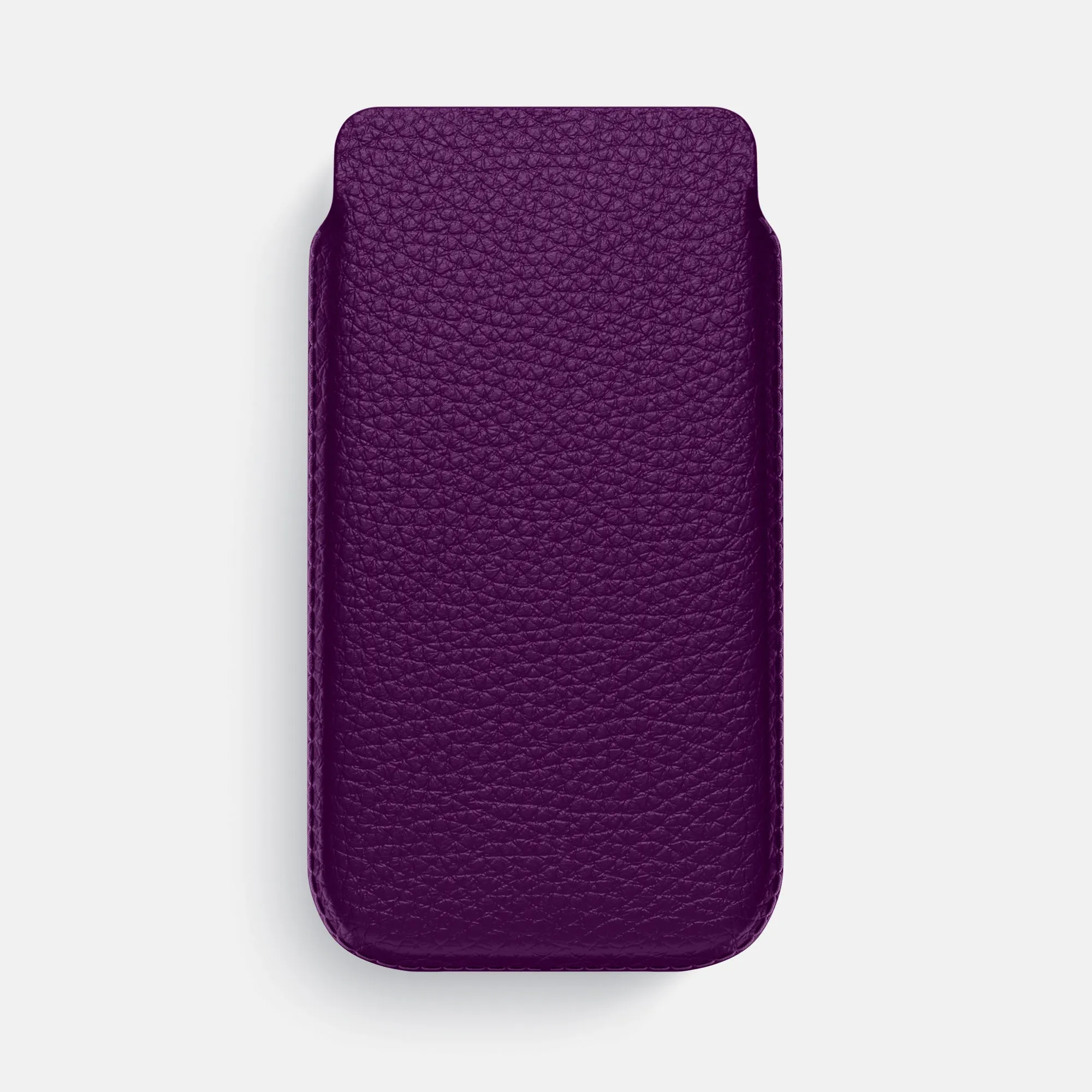 Pouch Case For iPhone 17 Air In Calf Soft Edge Detail Colorful Pattern