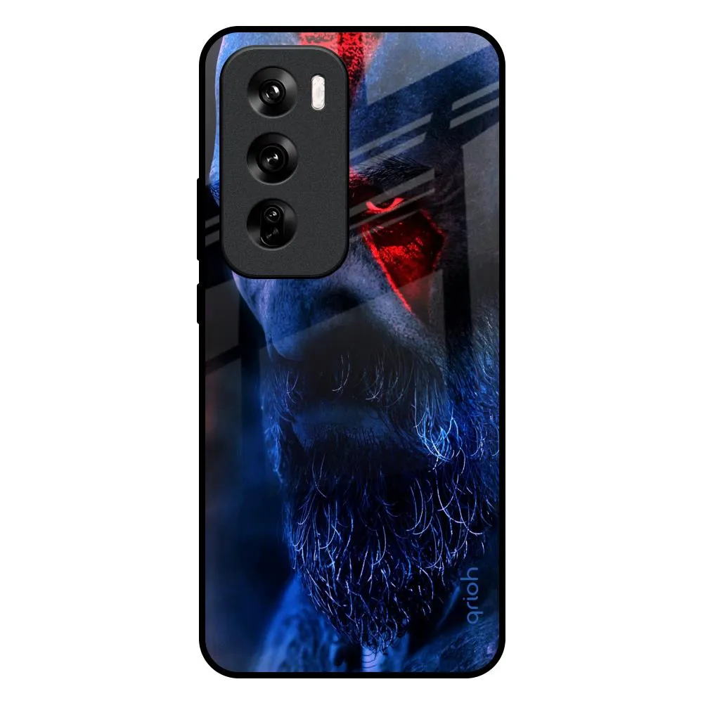God Of War Glass Case For Oppo Reno 12 Pro 5G Full Coverage