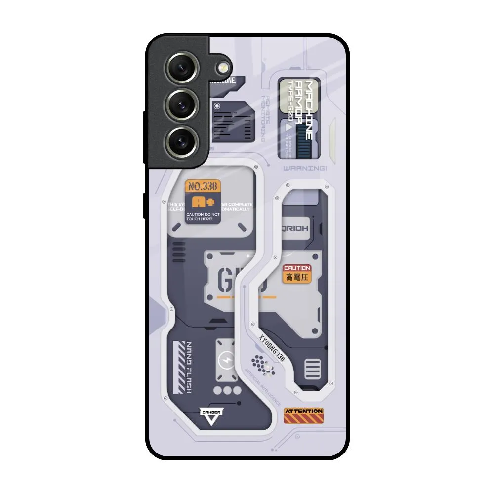 Tech Savvy Glass Case for Samsung Galaxy S21 FE 5G Compact Protection Soft Feelings