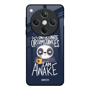 Struggling Panda Glass Case for Oppo Find X8 5G Soft Finish