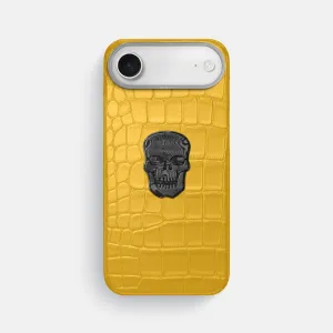Refined Form Strong Shell Classic Case With Carbon Skull For iPhone 17 Air In Alligator