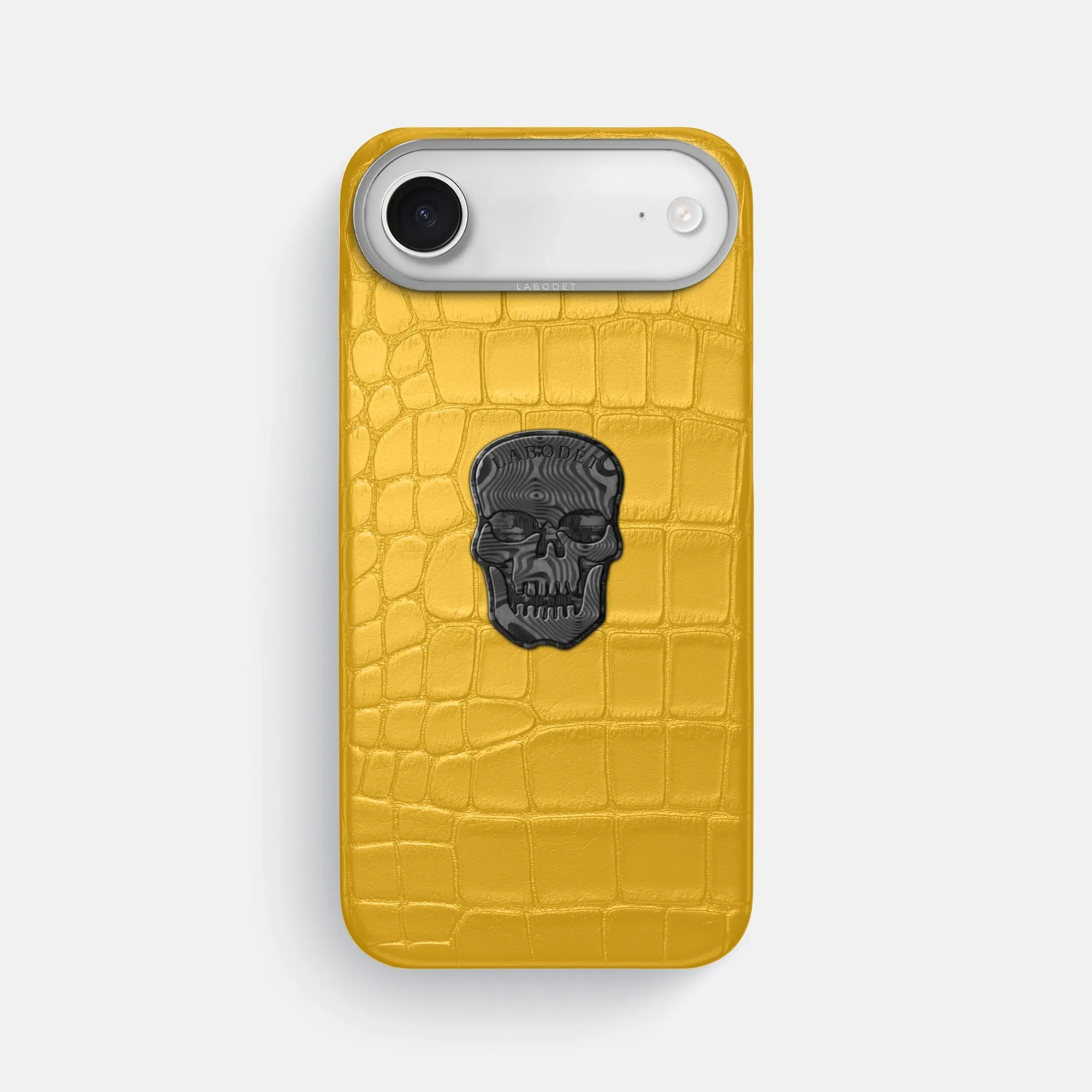 Refined Form Strong Shell Classic Case With Carbon Skull For iPhone 17 Air In Alligator