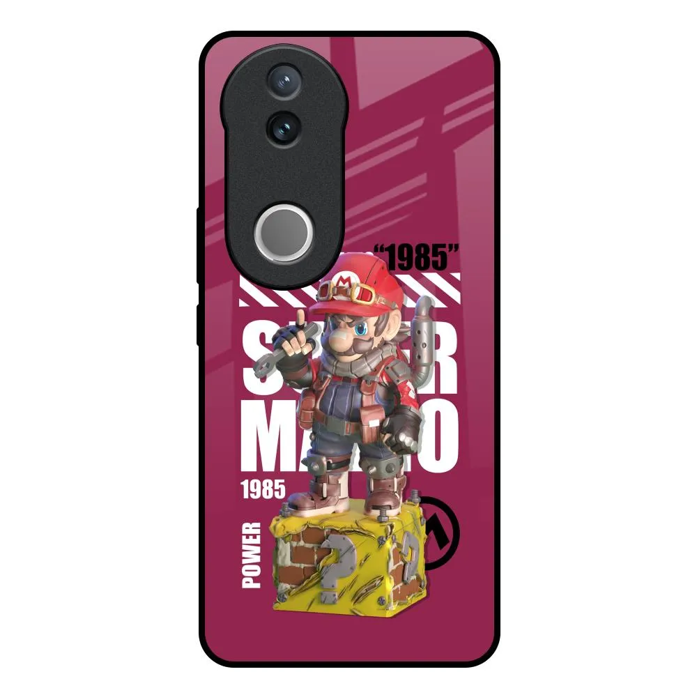 Gloss Touch Pocket Friendly Gangster Hero Glass Case for IQOO Z10R 5G