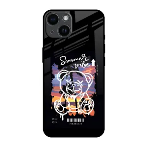 Tough Frame Summer Vibe Glass Case for iPhone 14