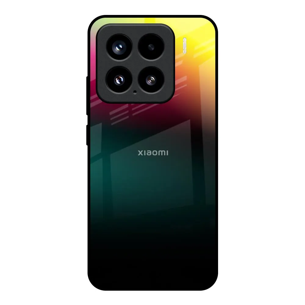 Sunland Gradient Glass Case for Mi 15 5G Protective Structure Daily Style