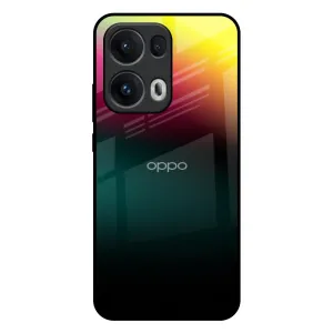 Sunland Gradient Glass Case for Oppo Reno13 Pro 5G Smooth Craft Clear Edge