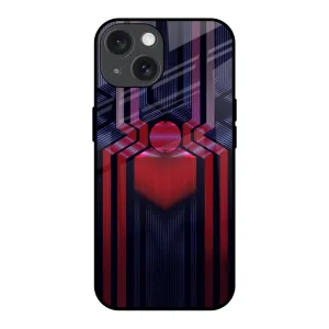Super Art Logo Glass Case For iPhone 15 Creative Pattern
