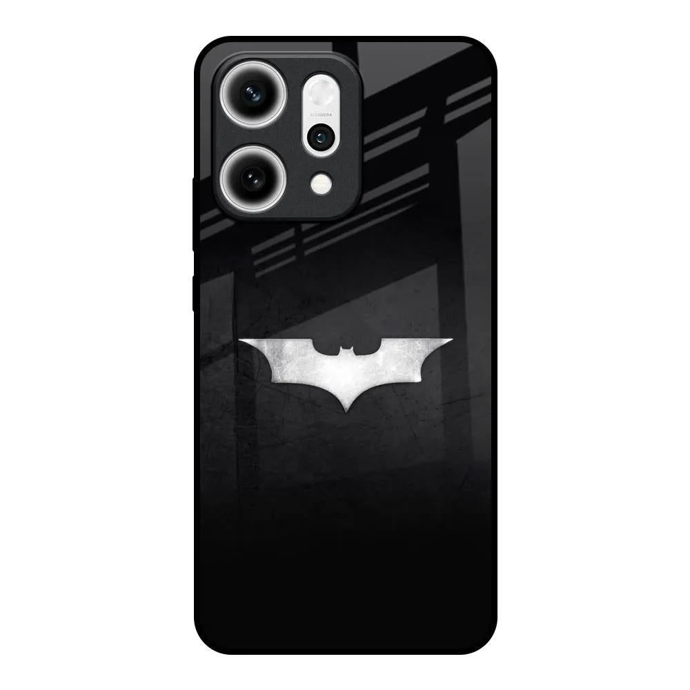 Super Hero Logo Glass Case for Oppo Reno14 5G Light Design Everyday Accessory