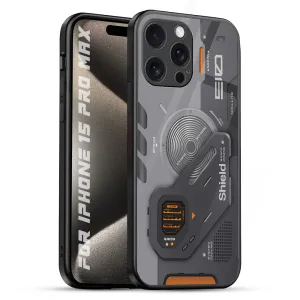 Tech Lifestyle Glass Case for iPhone 15 Pro Max Customizable Option