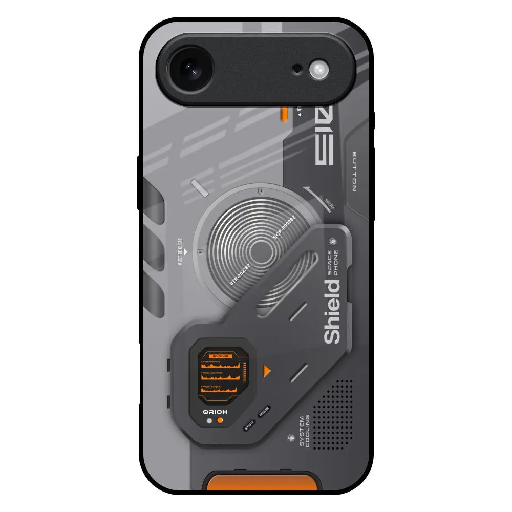 Tech Lifestyle Glass Case for iPhone 17 Air Luxury Surface Layer