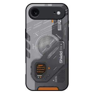 Tech Lifestyle Glass Case for iPhone 17 Air Luxury Surface Layer