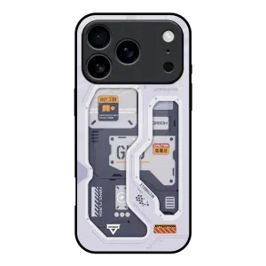 Tech Savvy Glass Case for iPhone 17 Pro Rugged Look Finish