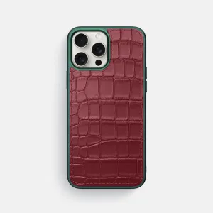 Toned Sport Case For iPhone 16 Pro Max In Alligator Trendy Aesthetic Futuristic style