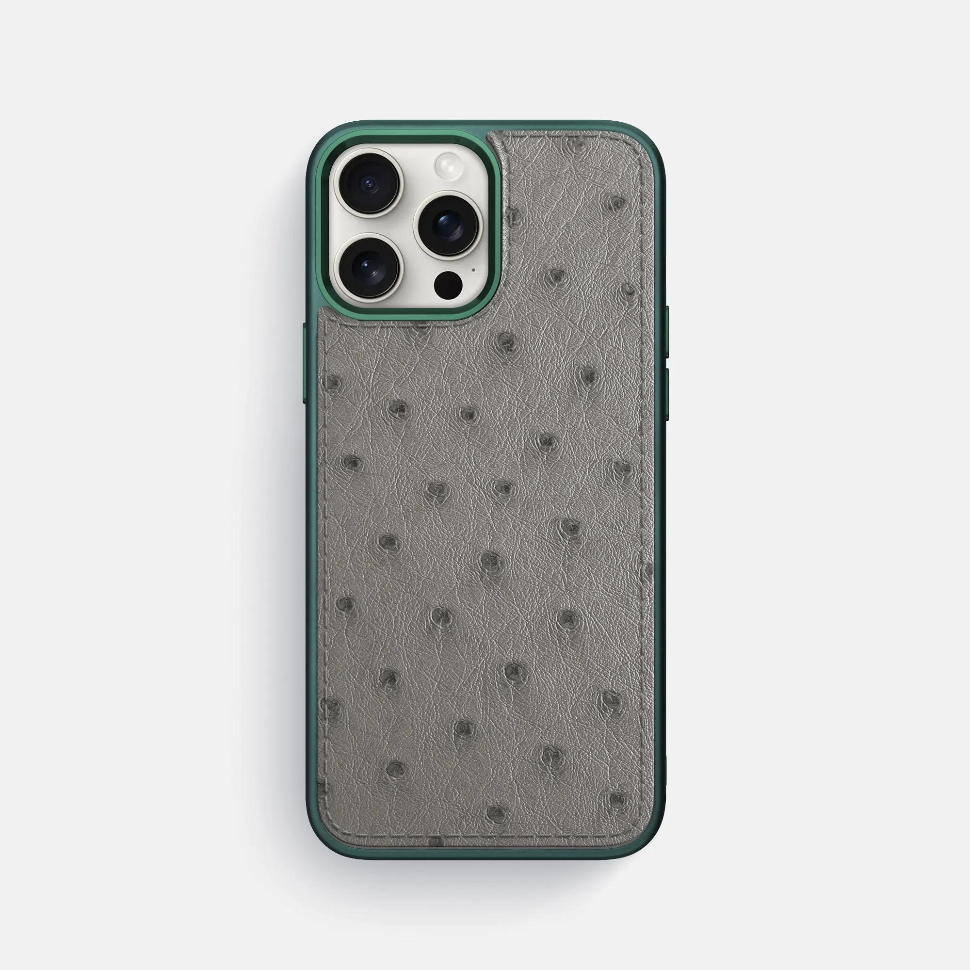 Crystal Finish Toned Sport Case For iPhone 16 Pro Max In Ostrich