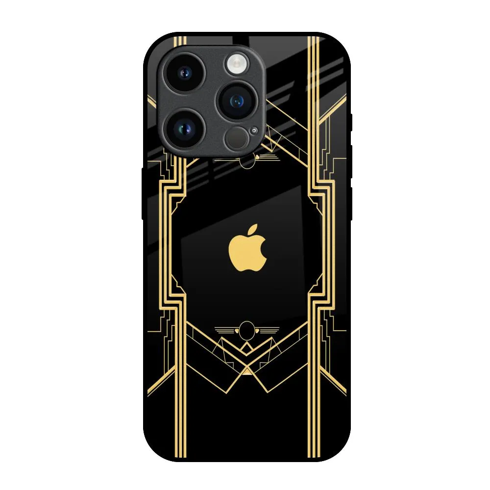 Sacred Logo Glass Case for iPhone 14 Pro Modern Accessory Durable Build