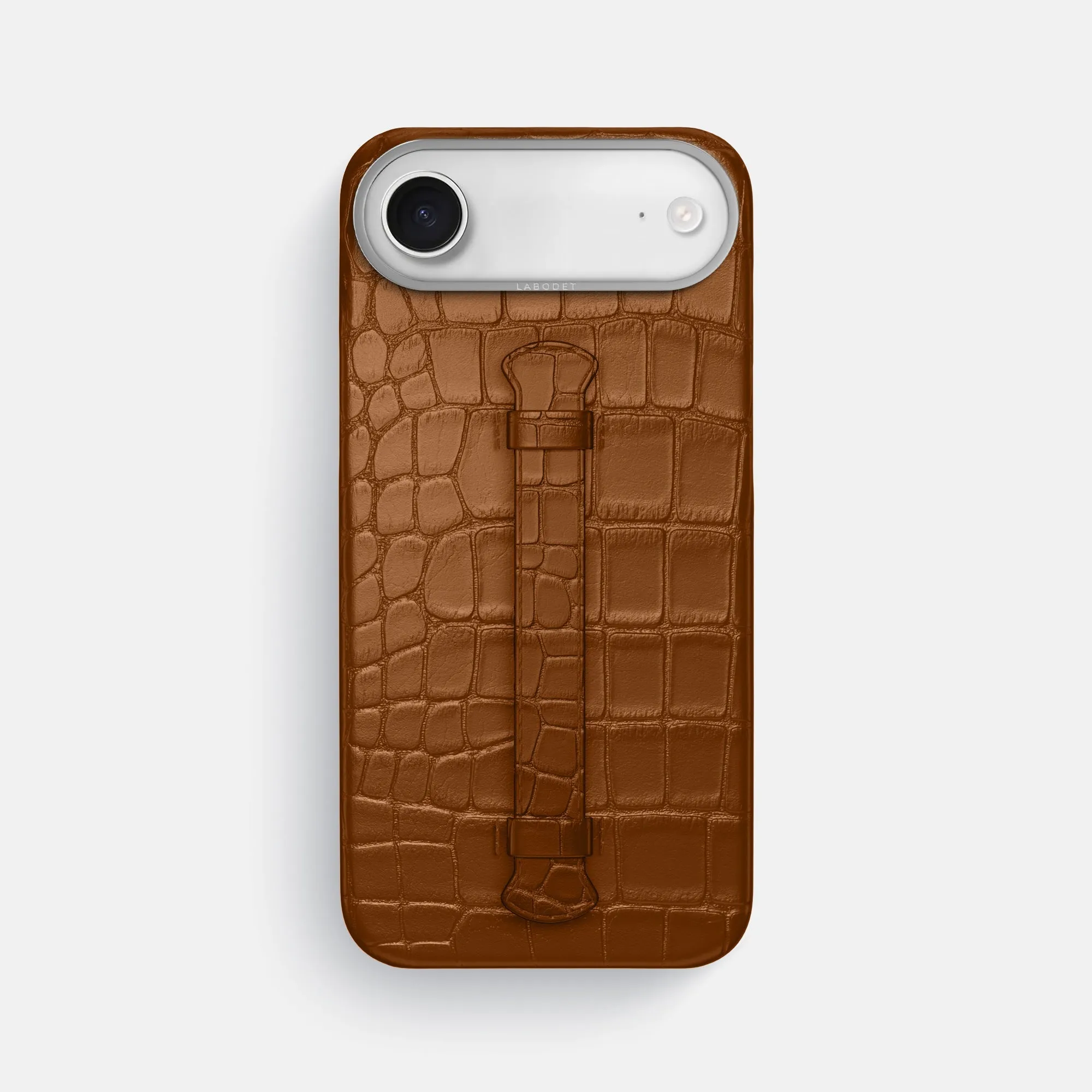 Handcrafted Design Center Handle For iPhone 17 Air In Alligator