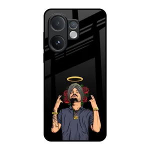 Flexible Pattern Punjabi Singer Poster Glass Case for Vivo V60 5G