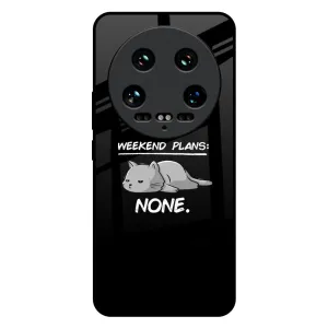 Easy Removal Weekend Plans Glass Case for Mi 14 Ultra 5G