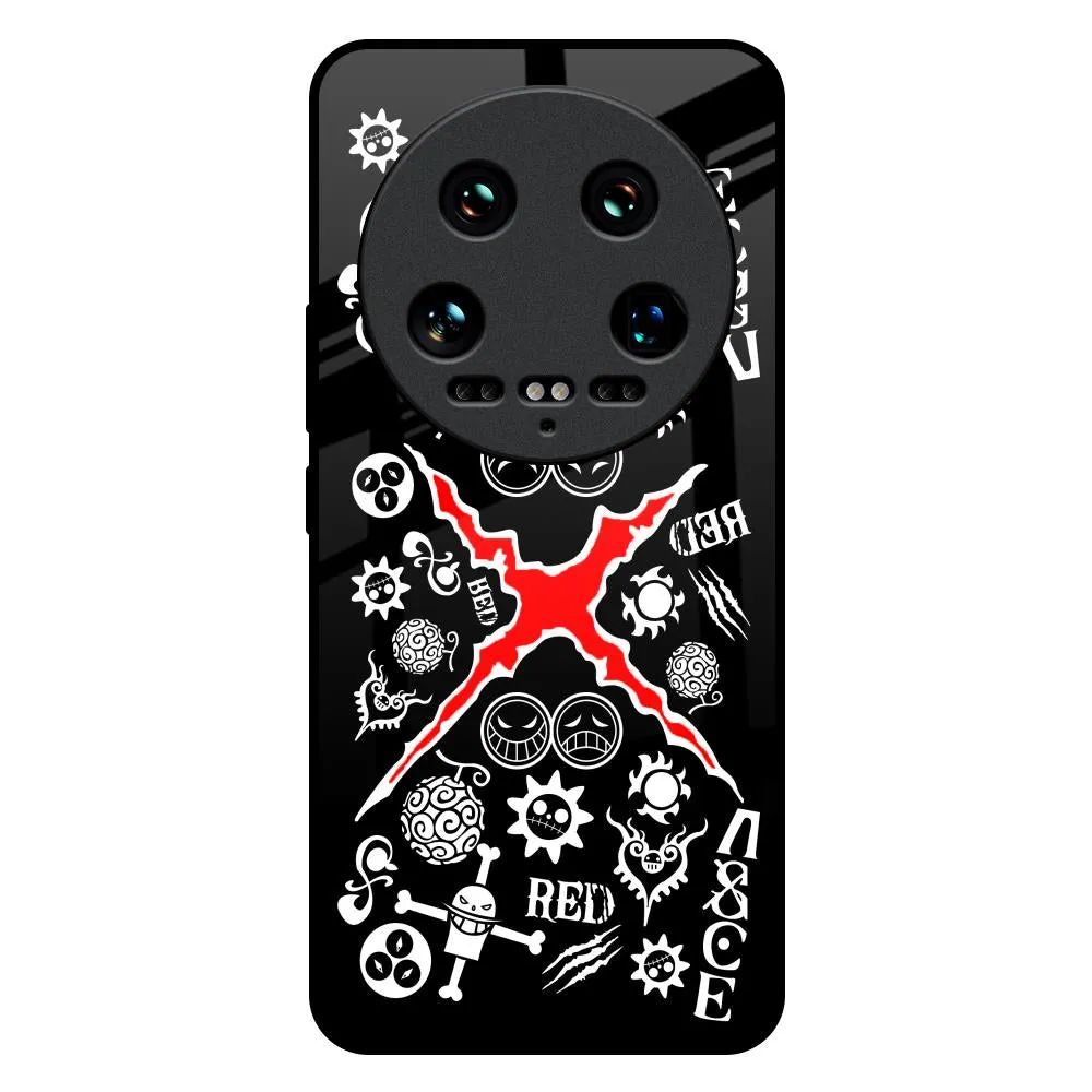 Red Zone Glass Case for Mi 14 Ultra 5G Polished Layer