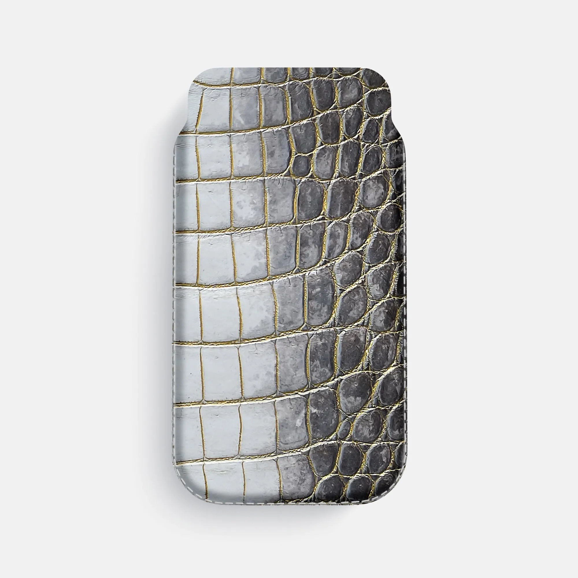 Pouch Case For iPhone 17 Air In Himalayan Crocodile Soft Feelings