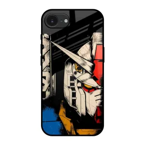 Transformer Art Glass Case for Apple iPhone 16e Ergonomic grip Refined Form