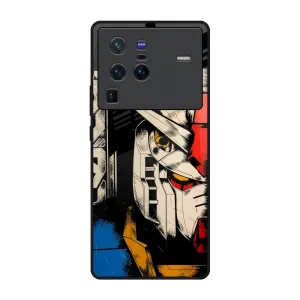 Transformer Art Glass Case for Vivo X80 Pro 5G Creative Form