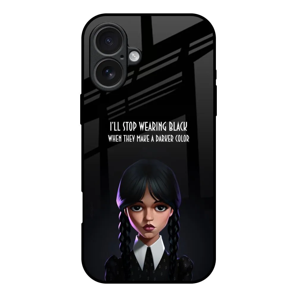 Aesthetic Digital Art Glass Case for iPhone 17 Protective Edge Layer