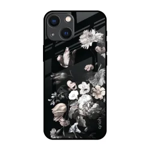 Artistic Mural Glass Case for iPhone 14 Plus Durable Design