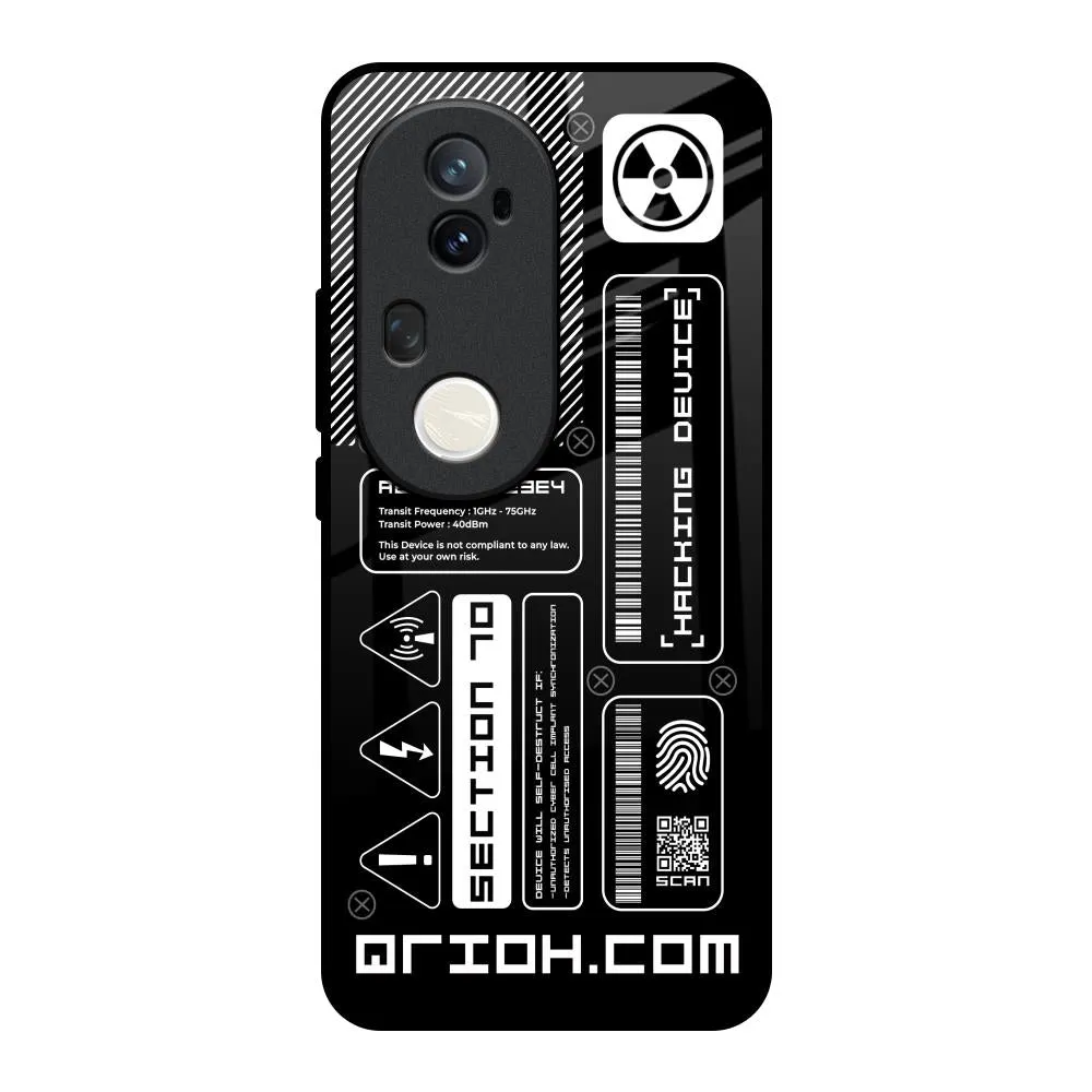 Premium Shield Bold Look Futuristic Art Glass Case for Vivo T4 Ultra 5G