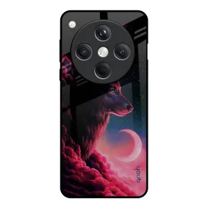 Creative Accent Flexible Shell Moon Wolf Glass Case for Oppo Find X8 5G